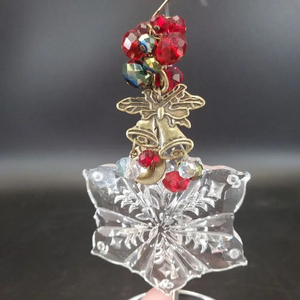 Tradition Keepers by Noelle 2011 Glass Snowflake Beaded Christmas Ornament